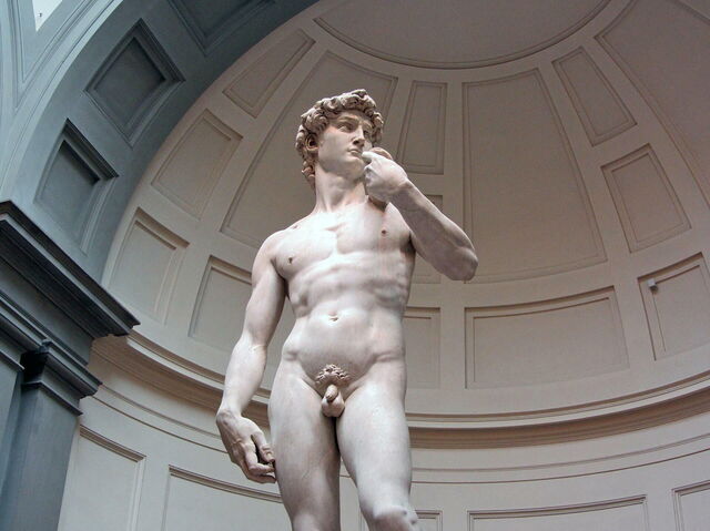 El David de Miguel Ángel en la Accademia