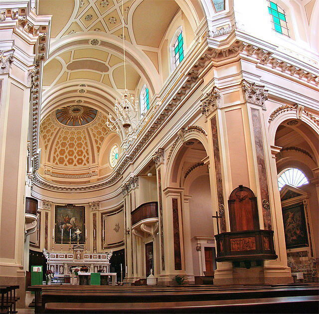 La iglesia de San Jorge en Locorotondo