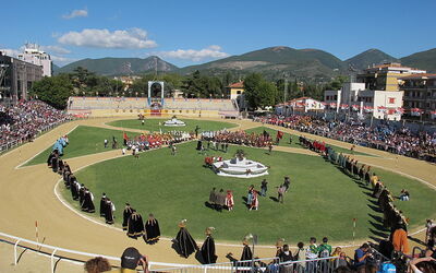 Pista de carreras de Giostra della Quintana