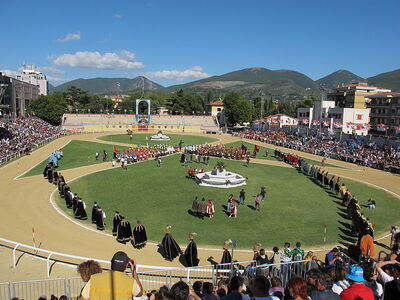 Pista de carreras de Giostra della Quintana