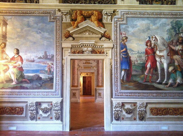 Piano Nobile en el Palacio Sassuolo