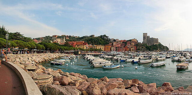 resort costero de Lerici