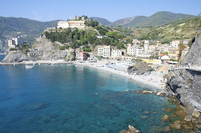 Playa en Liguria