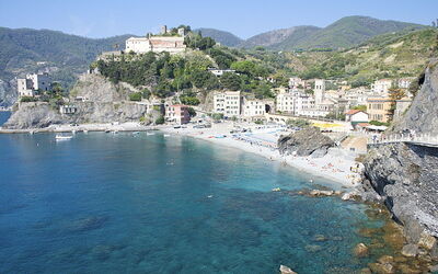 Playa en Liguria
