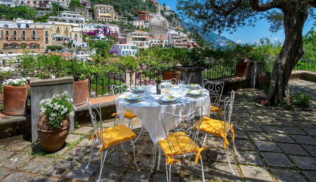 Villa Deli, terraza
