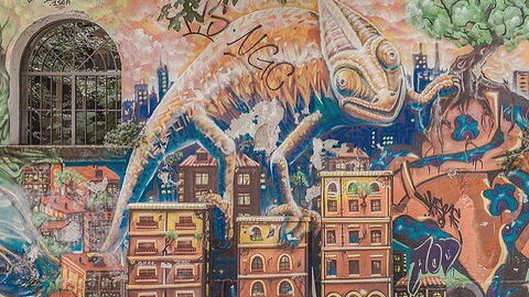 Arte en la calle en Milán