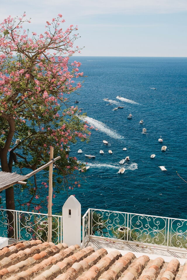 Barcos en la Costa Amalfitana