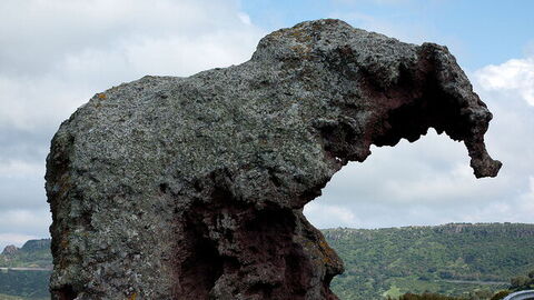 Roca del Elefante, Cerdeña