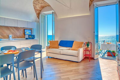 Il Balcone sul Prino, sala de estar