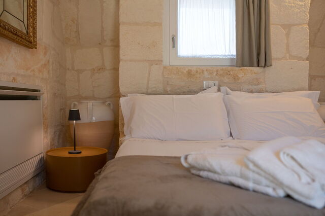 Trullo Brenda, dormitorio