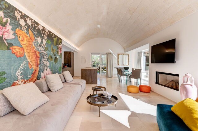 Trullo Brenda, Salón