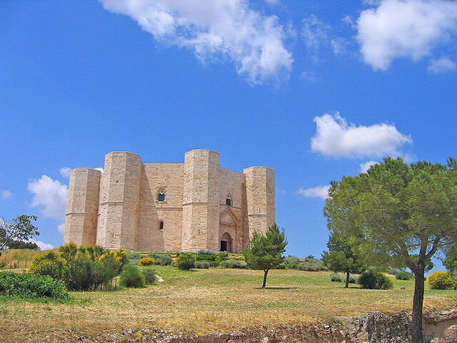 Vista del Castel del Monte