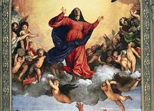 Asunción de la Virgen, Tiziano