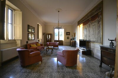 Villa Torreone, sala de estar