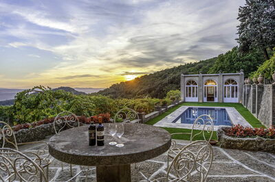 Villa Torreone, terraza