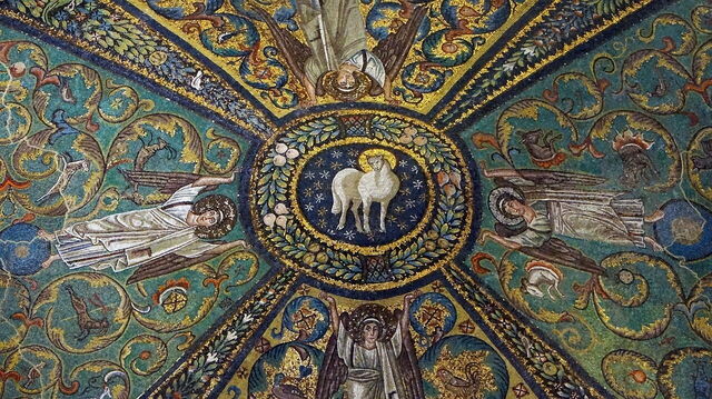 Iglesia de San Vitale, primer plano