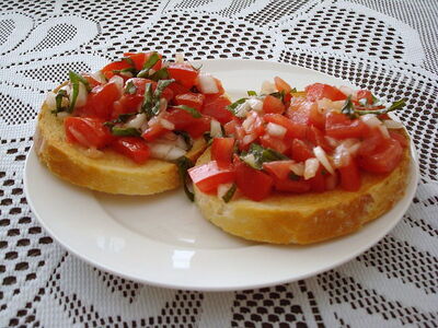 Deliciosa bruschetta