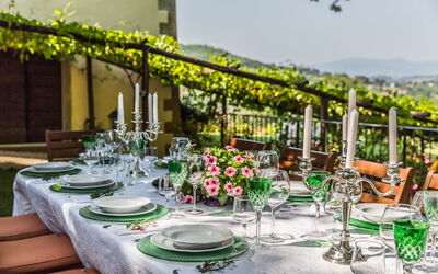 Cena en el Palazzo Rosadi