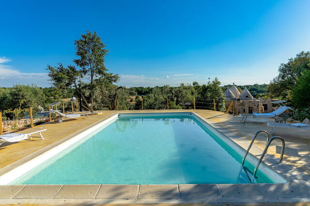 Trulli de Grieco, piscina