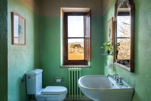 Villa Fabbri, cuarto de baño