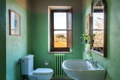Villa Fabbri, cuarto de baño