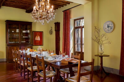 Villa Fabbri, comedor