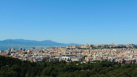 Vista de Cagliari