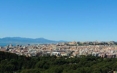 Vista de Cagliari