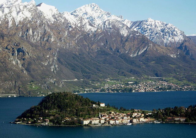El bonito lago Como