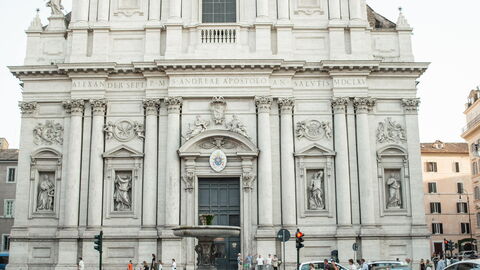 Un coche en Roma