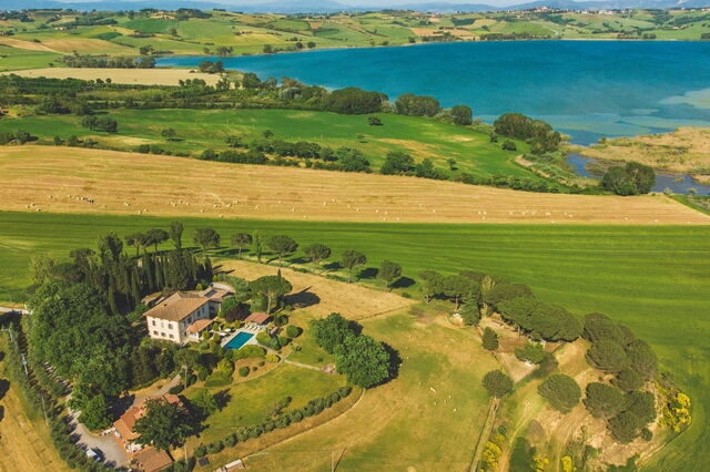 Paisajes en los alrededores de Poggio Falcone