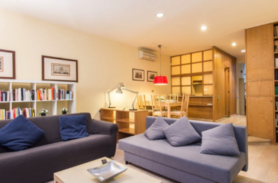 Apartamento elegante en las escaleras de la Plaza de España, interior