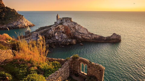 Porto Venere, puesta de sol