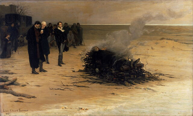 Fournier, Funeral de Shelley