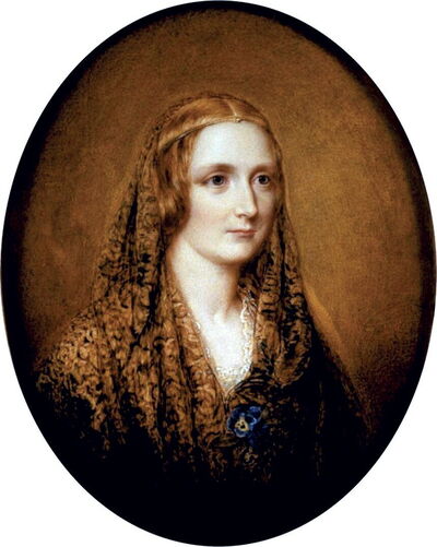 Mary Shelley by Easton