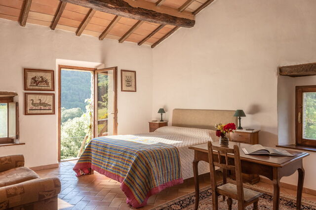 Villa Amiata, dormitorio