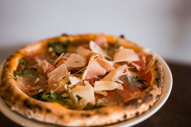 Pizza de Jamón de Parma
