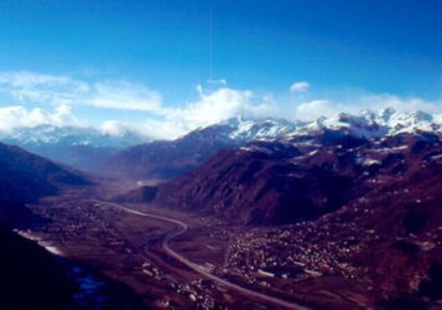 Vista del valle de Susa