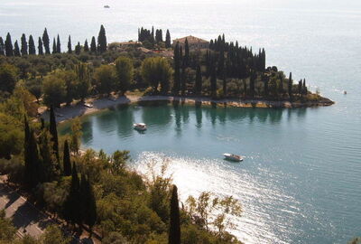 Vista del lago Garda