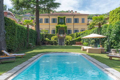 Villa Gallietta, piscina y jardín