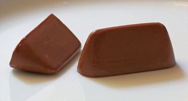 Los famosos gianduiotti de Turín
