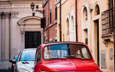 Un coche en Italia