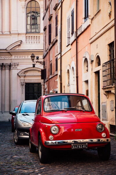 Un coche en Italia
