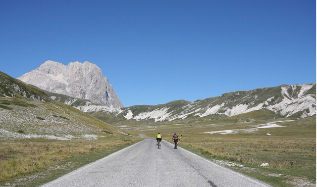 Gran Sasso, ciclismo
