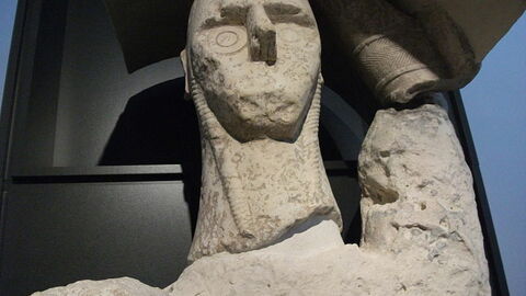 Escultura de boxeador