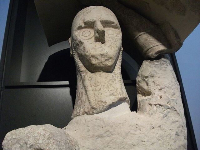Escultura de boxeador