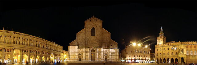 Plaza Maggiore de Bolonia