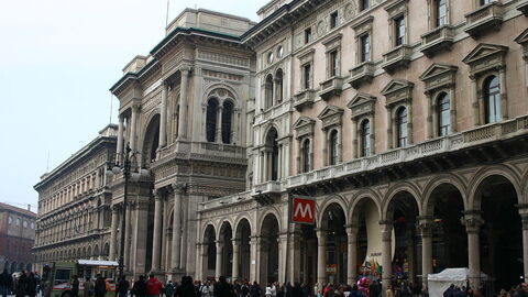 Galleria Vittorio Emanuele exterior