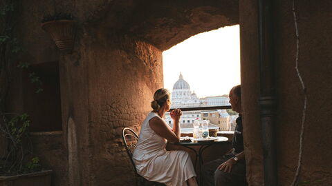 Comer en Roma