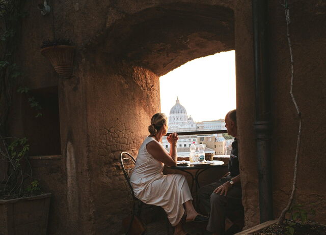 Comer en Roma